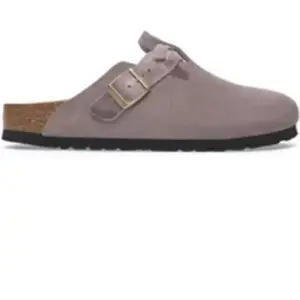 Sabots Birkenstock Boston Braided Suede Leather Violet 41 Étroit 1029122 pas cher