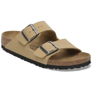 Birkenstock Arizona - Sandalo Con DOPPIA Fascia E Chiusura Con FIBBIE 40/Latte Cream-N pas cher