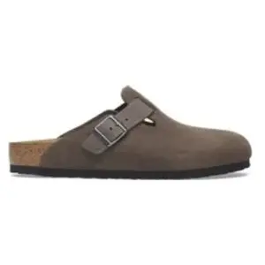 Comparateur de prix : Sabots cuir Birkenstock Boston BS Marron 44 1029210