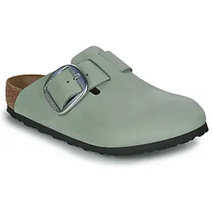Mules Birkenstock Boston Big Buckle LENB Pure Sage pas cher