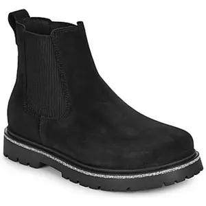 Bottines cuir suédé femme Birkenstock Highwood Slip On Noir 41 1028187 pas cher