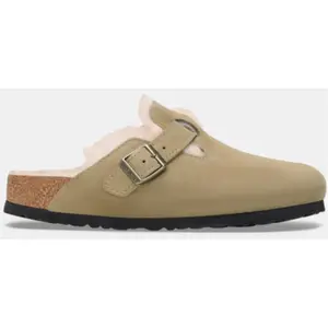 Birkenstock Boston Sabots Beige En Suède EU 42 pas cher