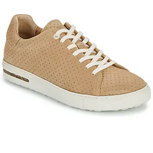 Baskets Birkenstock Bend Low Suede Leather Beige 43 1027277 pas cher