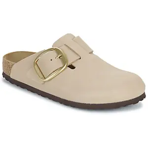 Sabots cuir Birkenstock Boston Leather Rose 39 Étroit 1028052 pas cher