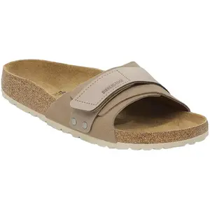Sandales Birkenstock Oita Suede Leather Narrow beige marron - 36 pas cher