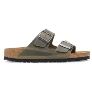 Birkenstock Arizona Oiled Leather - Sandales Faded Khaki 45 - Normal