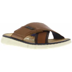 Mules Bugatti Marron 40 321-AK084-4069-6363 pas cher