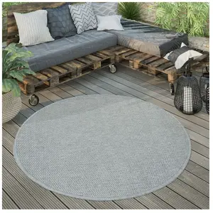 Tapis Extérieur Rond Résistant Intempéries Balcon Terrasse Cuisine Mon...