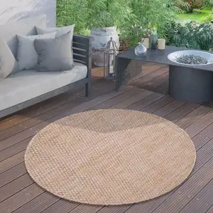 Tapis Extérieur Rond Résistant Intempéries Balcon Terrasse Cuisine Mon... pas cher