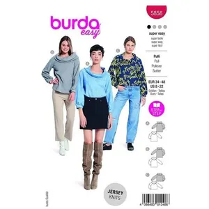 Patron Burda 5858-Pull(...) -