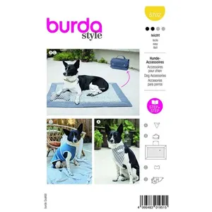 burdastyle Patron Burda 5702 - Accessoires pour Chiens(...) - 0001 Multicolore