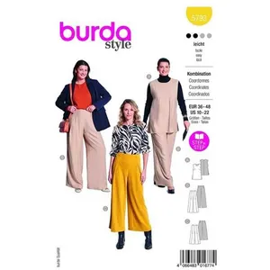 Burda Patron 5793 - Combinaison élégante et décontractée(...) -