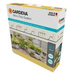 Gardena Kit d'initiation pour balcon avec goutteur réglable - 13402-26Vendu pargardena