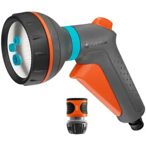 Comparateur de prix : Gardena Pistolet d arrosage multi-applications Classic + raccord Aquas...