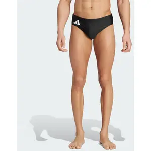adidas Homme Solid Swim Trunks, Black/White, L-XL pas cher