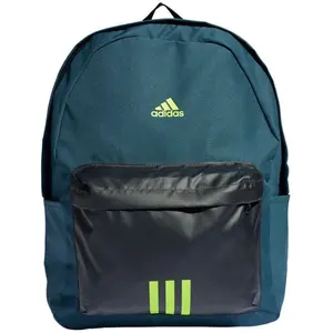 adidas Sac à dos Classic Badge of Sport 3-Stripes bleu foncé TU pas cher