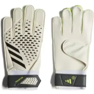 adidas Mixte Gants Goalkeeper (W/O Fingersave) Pred Gl Trn, Blanc/Citron Vert/Noir, IA0874, 11
