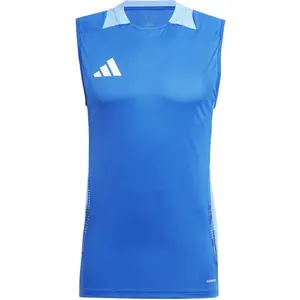 adidas Maillot d'entraînement sans manches Tiro 24 Competition bleu XL pas cher