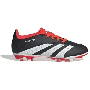 adidas Predator.4 L FxG J Basket, Core Black/FTWR White/Solar Red, 30 EU pas cher
