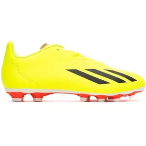 Chaussures de football enfant adidas X Crazyfast Club FG Jaune 36 IF0717 pas cher