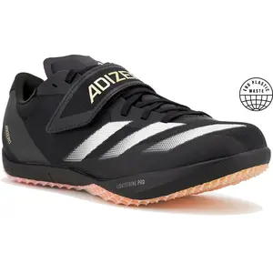 adidas Chaussure d'athlétisme Adizero HJ noir 38 pas cher