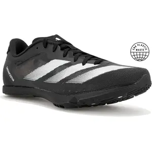 adidas Distancestar Spikes - Noir , Blanc, Pointure 43 1/3 pas cher