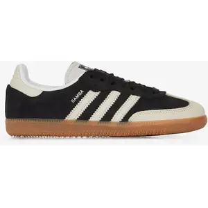 Comparateur de prix : Adidas Samba Femme Chaussures - Noir - Taille: 37 1/3 - Cuir - 