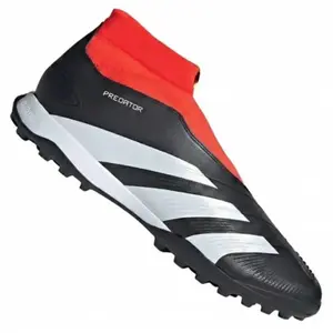 adidas Baskets Predator.3 unisexes, Core Black Ftwr White Solar Red, 4... pas cher