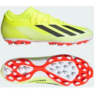 Chaussures de football adidas X Crazyfast League 2G/3G AG Jaune 42 IF0677 pas cher