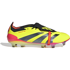 adidas Chaussure de football languette rabattue Predator Elite Terrain souple jaune 46 pas cher
