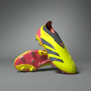 Chaussures de football adidas Predator Elite LL FG Jaune 43 1/3 IE2366 pas cher