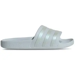 adidas - Adilette Aqua - Sandales taille 9, gris pas cher