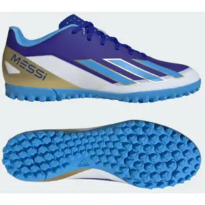 Chaussures de football adidas X Crazyfast Club TF Messi Bleu 44 ID0726 pas cher