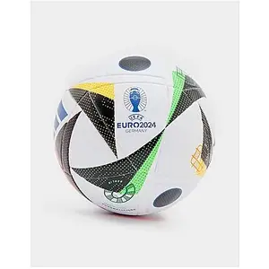 adidas Football Euro 24 LGE Boîte de football Blanc/noir/GloBlu 4