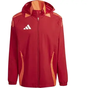 adidas Veste tout temps Tiro 24 Competition rouge L pas cher