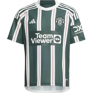 adidas Maillot Extérieur Manchester United 23/24 Enfants vert XS