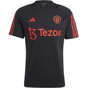 adidas Maillot d'entraînement Manchester United Tiro 23 noir L pas cher