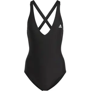 Comparateur de prix : Maillot de Bain Natation 1 Pièce Femme ADIDAS 3-STRIPES Noir - ADIDAS