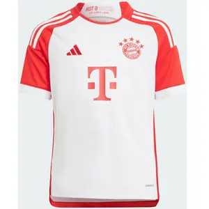 Adidas T-shirt Manches Courtes Junior Domicile Fc Bayern Munich 23/24