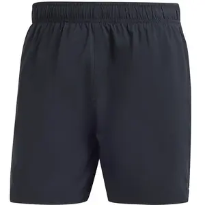 adidas Homme Solid CLX Short-Length Swim Shorts, Black/Lucid Lemon