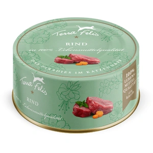 12x 80g Terra Felis Complete Rind Katzenfutter nassVendu parzooplus