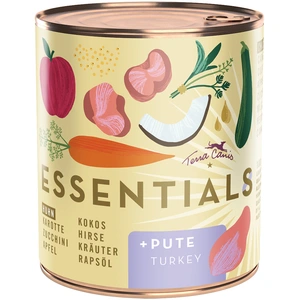 Lot Terra Canis Essential 8+ 12 x 780 g pour chien - poulet, dinde