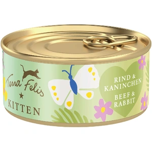 Terra Felis Kitten 18 x 70 g pour chaton - boeuf, lapin pas cher
