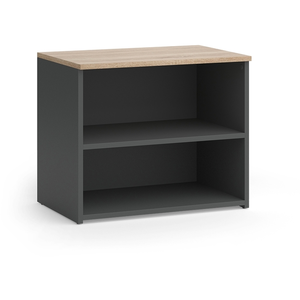 Vicco meuble tv, anthracitesonoma, 60x50cm avec 2 compartiments pas cher