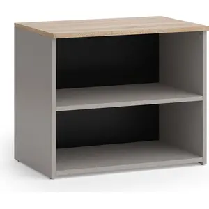 Vicco meuble tv, grège, 60x50cm avec 2 compartiments pas cher
