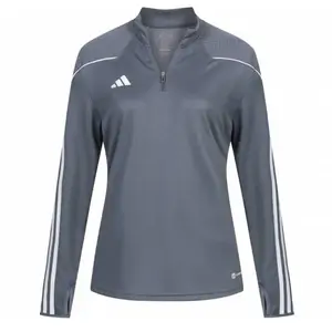 Comparateur de prix : Sweatshirt adidas Tiro 23 League Half Zip bleu gris blanc femme - XS
