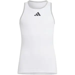 adidas Club Débardeur Tank Top Filles - Blanc, Taille 152 pas cher