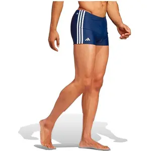 adidas Boxer de natation classique 3-Stripes bleu marine M pas cher