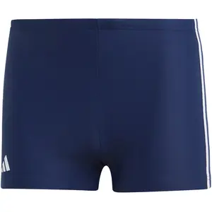 adidas Boxer de natation classique 3-Stripes bleu marine S-M pas cher