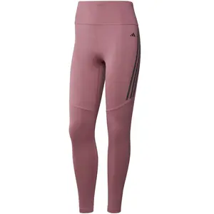 adidas DailyRun 3 Stripes 7/8 Collant Tight Femmes - Pink, Taille S pas cher
